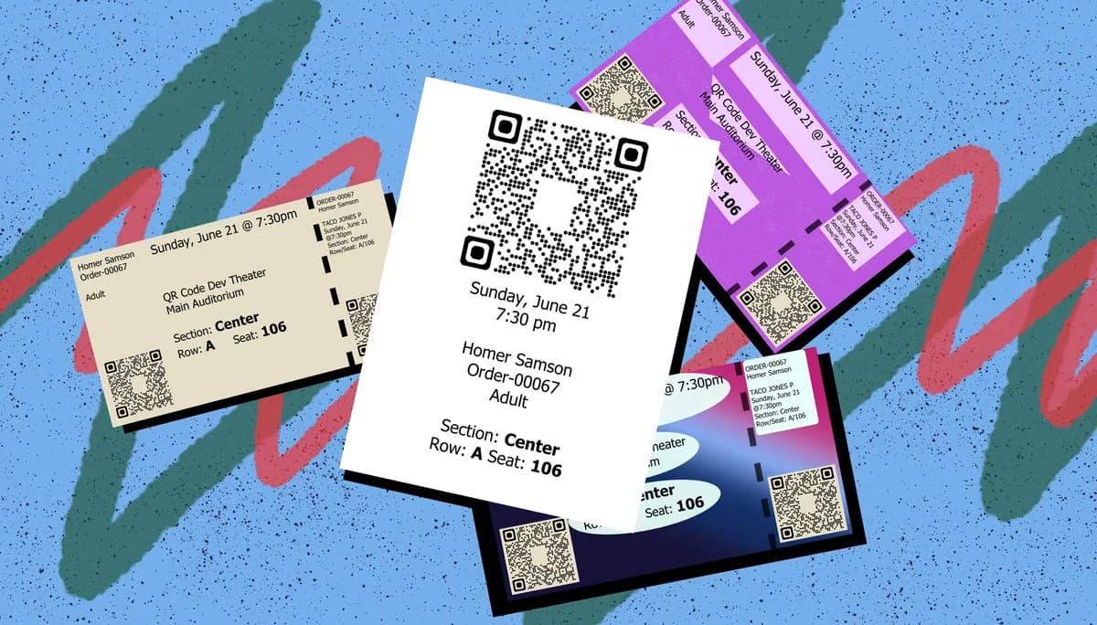 How to Design a QR Event Ticket for Print and Digital