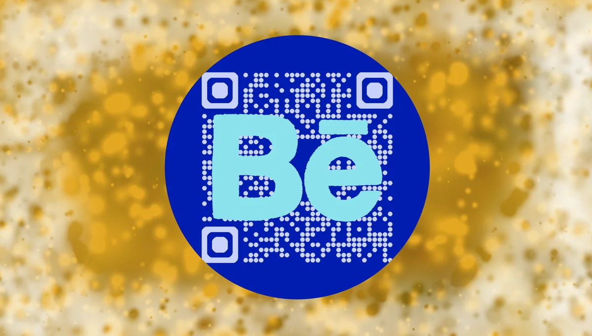 QR Code Generator for Behance portfolios and creative projects