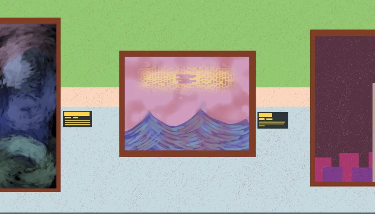 QR codes and galleries
