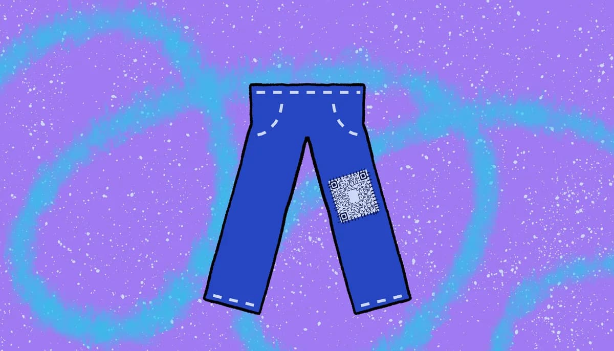 QR codes on denim: fashion brands digital transformation